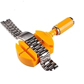 cheap Replacement Parts-Watch Link Removal Tool Kit Watch Band Tool Strap Chain Pin Remover Repair Tool Kit For Watch Band Strap Adjustment
