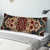 cheap Throw Pillows,Inserts &amp; Covers-Boho Ethnic Body Pillow Cover Pillowcase only Cover No Insert for Bedroom Livingroom Home Decoration
