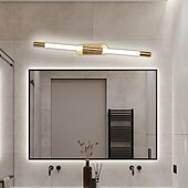 abordables Appliques murales d&#039;intérieur-applique murale led bande design 22 &quot;moderne led fond applique murale salon chambre chevet 10w aluminium applique murale intérieure ligting applique blanc chaud 1pcs 110-240v