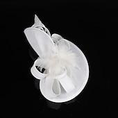 billiga Fascinatorer &amp; Hattar-Elegant Huvudbonad Fascinatorhatt Fascinator Gentledam Maskeradkläder Dam Derby Bröllopsfest Ascot Vuxna Hatt Vår &amp; sommar