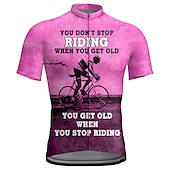 preiswerte Radtrikot Herren-Herren Radtrikot fahrradbekleidung Fahrradtrikot Kurzarm Fahhrad Trikot Shirt mit 3 Gesäßtaschen MTB Mountain Rennrad Atmungsaktiv Schnelltrocknend Feuchtigkeitsableitung Reflexstreiffen Gelb Rosa Rot