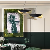 cheap Island Lights-LED Pendant Light Golden Hat Chandelier Bar Model Room Clothing Store Hotel Restaurant Hotel Club Lobby Light,Post-modern Light Luxury Creative Flying Saucer Chandelier