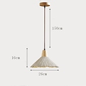 abordables Éclairages pour îlot-LED suspension design ciment 10 &quot;éclairage de l&#039;îlot de cuisine moderne ferme foyer entrée luminaires plafond suspendu globe sur table cordon réglable 1 pièces 110-240v