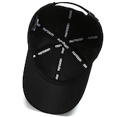 billiga Baseballkeps herr-Herr Basebollkeps Trucker Hat Svart Djupblå Polyester Resor Strandstil Utomhus Semester Slät Justerbara Solskyddskräm Andningsfunktion Mode