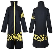 cheap Anime Costumes-One Piece Trafalgar Law Anime Pants Cosplay Costume Cloak Cosplay Suits Pants Cloak Hat For Men&#039;s Adults&#039;