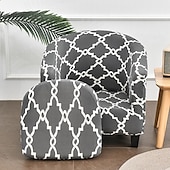 cheap Armchair Cover &amp; Armless Chair Cover-Club Chair Cover Barrel Chair Slipcover Stretch Tub Chair Slipcover, Arm Chair Sofa Cover For Dogs Pet,Washable Couch Furniture Protector Soft Durable