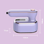 cheap Household Appliances-1000W High Power Garment Steamers Professional Handheld Electric Irons Clothes Dry &amp; Wet Double Ironing Mini Travel Steam Iron