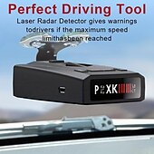 preiswerte Frontscheiben-Anzeigen-rad2000 auto detektor 12 v englisch russisch laser rador erkennung geschwindigkeit alarm warnung x k ka band auto zubehör