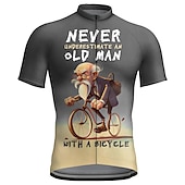cheap Men&#039;s Jerseys-Men&#039;s Cycling Jersey Short Sleeve Bike Jersey Top with 3 Rear Pockets Mountain Bike MTB Road Bike Cycling Breathable Quick Dry Moisture Wicking Reflective Strips Red Royal Blue Blue Graphic Polyester