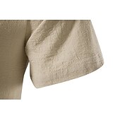 economico Cime-t-shirt vichinga medievale in cotone a maniche corte con cappuccio camicie da uomo in stile retrò con lacci hippie abbinati al costume larp