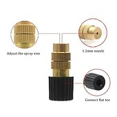 cheap Watering &amp; Irrigation-5pcs Automatic Watering System, Household Atomizing Nozzle, Plant Spraying Spray Dust Reduction Gardening Watering Timer Nozzle, Garden Supplies