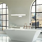 tanie Lampy kosmetyczne-lustro led oświetlenie łazienkowe salon łazienka żelazne oświetlenie ścienne ip66 generic 16 w
