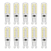 ieftine Becuri Porumb LED-lumini led bi-pin g9 6w 450-550lm 22 margele led smd 2835 t forma bec reglabil alb cald alb rece 220-240v 110-130v rohs pentru candelabre lumini de accent sub dulap lumina puci
