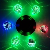 cheap Solar String Lights-Solar Wind Chime Light Mosaic Ball Night Light 7-Color Changing Independence Day Flag for Outdoor Patio Garden Window Curtain Tree Decoration
