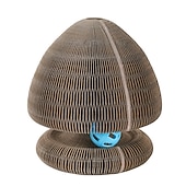 cheap Cat Toys-Magic Organ Cat Toy Cats Scratcher Scratch Board Round Corrugated Scratching Post Toys for Cats Grinding Claw Cat Accessories