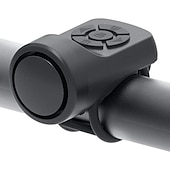 billige Motorsykkel- og ATV-tilbehør-StarFire 120dB sykkelhorn - Elektronisk høy lyd advarselsklokk USB-ladbar styrefeste elektrisk sykkel sykkeltilbehør