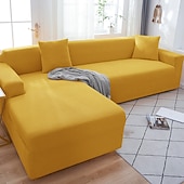 preiswerte Sofabezug-Stretch-Sofabezüge, burgunderfarben, Sofabezug für Hunde und Haustiere, Schonbezüge im Landhausstil für Zweisitzer, L-Form, 3-Sitzer, U-Form, Sessel, waschbarer Sofaschutz, weich und strapazierfähig
