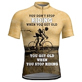 preiswerte Radtrikot Herren-Herren Radtrikot fahrradbekleidung Fahrradtrikot Kurzarm Fahhrad Trikot Shirt mit 3 Gesäßtaschen MTB Mountain Rennrad Atmungsaktiv Schnelltrocknend Feuchtigkeitsableitung Reflexstreiffen Gelb Rosa Rot