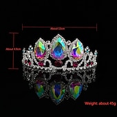 billige Tilbehør og mer-Hodeplagg Diademer Pannen Krone Retro / vintage Elegant og moderne Gotisk Royal Style Legering Til Prinsesse Svart svane Cosplay Halloween Karneval Dame Jente Kostyme smykker Motesmykker
