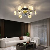levne Světla pro stropní ventilátor-stropní ventilátor s aplikací světla&amp;amp; dálkové ovládání 102 cm stmívatelné 6 rychlostí větru sputnik designová projekce moderní stropní ventilátor do ložnice, obývacího pokoje, malého pokoje
