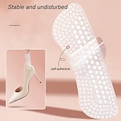 voordelige Inlegzolen &amp; inzetstukken-3 paar/set siliconen gel hielgrepen voor schoenen – antislip kussentjes ter voorkoming van blaren, comfort en pasvorm bij hoge hakken