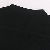 ieftine Topuri-Retro / vintage Punk și gotic Medieval Bluză / Cămașă Costum Cosplay Tunică Cavaler Viching Outlander Culoare solidă Bărbați Pirat Fantezie Carnaval Casul / Zilnic Târgul Renașterii Adulți Cămașă