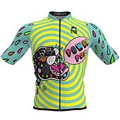 voordelige Heren shirts-Voor heren Wielrenshirt Korte mouw Fietsen Shirt Kleding Bovenlichaam met 3 achterzakken Fietsen Ademend Sneldrogend Achterzak Zilver Donker Grijs Paars Grafisch Sport Kleding