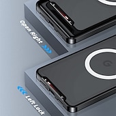 halpa Muut puhelinkotelot-puhelin Etui Käyttötarkoitus Google Pixel 9 Pro Pixel 9 Pro XL Pixel 8 Pro Pixel 8 Pixel 9 Pixel 7 Pixel 7 Pro Takakuori Magneettinen adsorptiokotelo Kannettava Läpinäkyvä Ultraohut Yhtenäinen PC
