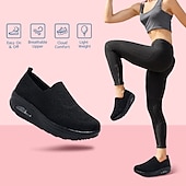economico Sneakers da donna-scarpe da ginnastica slip-on con cuscino d'aria da donna – scarpe da passeggio in rete traspirante per casual e sport