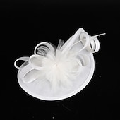 billiga Fascinatorer &amp; Hattar-Elegant Huvudbonad Fascinatorhatt Fascinator Gentledam Maskeradkläder Dam Derby Bröllopsfest Ascot Vuxna Hatt Vår &amp; sommar
