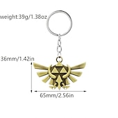 ieftine Accesorii și altele-breloc cu pandantiv legenda lui zelda respirația cerului sălbatic breloc bufniță cimpoi accesorii pentru jocuri video
