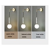 abordables Luces para tocador-iluminación de baño luz de tocador ip20 g9 aplique de pared iluminación latón cepillado luz de baño con pantalla de vidrio transparente aplique de pared de baño luz de pared para espejo cocina