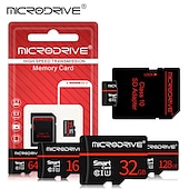 זול ציוד היקפי למחשב-כרטיס זיכרון class 10 256gb 128gb flash micro tf כרטיסים מהיר חכם מיני sd card 16 32 64 128gb cartao de memoria לטלפון