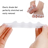 economico Cura Personale &amp; Salute-2 pz/paia dito in silicone protettore punta separatori barelle raddrizzatore borsite protettore sollievo dal dolore cura del piede