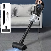 baratos Aspiradores-aspirador sem fio recarregável leve portátil de alta potência - perfeito para molhar o carro em casa &amp; cabelo de animal de estimação seco