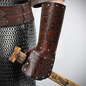 economico Armatura-Vintage Punk &amp; Gotico Medievale Costume Cosplay Armatura Polsino Fiera del Ren Guerriero Cavaliere Vichingo Tiro con l&#039;arco Per uomo Vichingo Halloween Mascherata Performance Palcoscenico Fiera