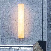 baratos luzes de parede ao ar livre-Lâmpada de parede led ao ar livre à prova d&#039;água 20 w mármore luz de parede interna quarto moderno luz branca quente 110-240 v