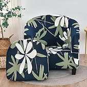 cheap Armchair Cover &amp; Armless Chair Cover-Club Chair Cover Barrel Chair Slipcover Stretch Tub Chair Slipcover, Arm Chair Sofa Cover For Dogs Pet,Washable Couch Furniture Protector Soft Durable