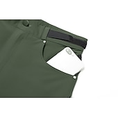 お買い得  メンズショートパンツ・タイツ・パンツ-男性用 MTBショーツ バイク バギーショーツ MTBショーツ マウンテンサイクリング ロードバイク スポーツ パッチワーク 3Dパッド 高通気性 速乾性 吸汗性 ブラック アーミーグリーン 衣類 サイクルウェア
