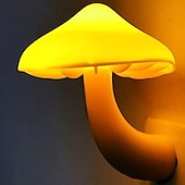 economico Luci notturne plug-in-luce notturna a led con sensore plug-in lampada luce notturna a fungo luce notturna magica a 7 colori che cambia mini belle luci notturne a forma di fungo per adulti luce notturna per bambini