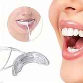 preiswerte Persönliche Schutzausrüstung-1 Stück 4-in-1-Zahnaufhellung, 24 Lichter, zeitgesteuerte Smart-LED, tragbare USB-wiederaufladbare blaues Licht, Mundpflege-Bleichmittel, Zahnaufhellung