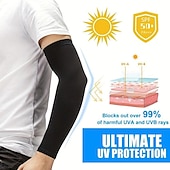 baratos Acessórios e equipamentos de golfe-mangas de braço de resfriamento masculinas e femininas, capa de braço de proteção solar uv, adequada para golfe, ciclismo, corrida e direção