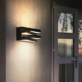 economico applique da esterno-Lampada Da Parete A Led Da Esterno Impermeabile 10 W Su E Giù Illuminazione Da Interno A Doppia Testa Curva Da Parete Camera Da Letto Moderna Luce Bianca Calda