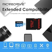 abordables Périphériques d&#039;ordinateur-Classe 10 haute vitesse 128 go 64 go 32 go 16 go sd u3 tf carte mémoire flash micro tf carte sd extension de stockage adaptateur sd pour téléphone intelligent dvr