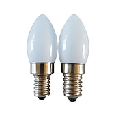 זול נורות נר לד-נרות led 2w 150lm e14 e12 c35 6led beads smd 2835 לבן חם לבן 85-265v