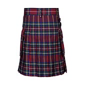  Retro Vintage Punk & Gothic Medieval Skirt Scottish Utility Kilts Fancy Dress Men's Celtic Masquerade Casual Daily Adults' Skirts