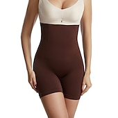 economico intimo modellante-Per donna Pantaloncini intimo Pantaloncini scrunch Intimo Di tendenza Informale Comoda Breve Vita alta Liscio Fasciante in vita Sollevamento dei glutei Comfort Elevata elasticità Interni Giornaliero