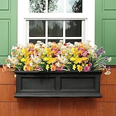 economico Piante e Fiori Artificiali-1pc fiori artificiali margherita piante di plastica decorazione della casa finestra fiori di plastica per esterni decorazione di nozze