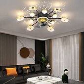 levne Světla pro stropní ventilátor-stropní ventilátor s aplikací světla&amp;amp; dálkové ovládání 102 cm stmívatelné 6 rychlostí větru sputnik designová projekce moderní stropní ventilátor do ložnice, obývacího pokoje, malého pokoje