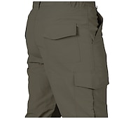preiswerte Unterteile-Wasserdichte Arbeitshose für Herren Wandern Cargohose Taktische Hose 6 Taschen Militär Sommer Outdoor Ripstop wasserabweisend schnell trocknend mehrere Taschen Reißverschlusstasche elastische Taille blau grau khaki grün schwarz
